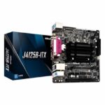 Motherboard J4125-ITX Ascork with celeron quad core