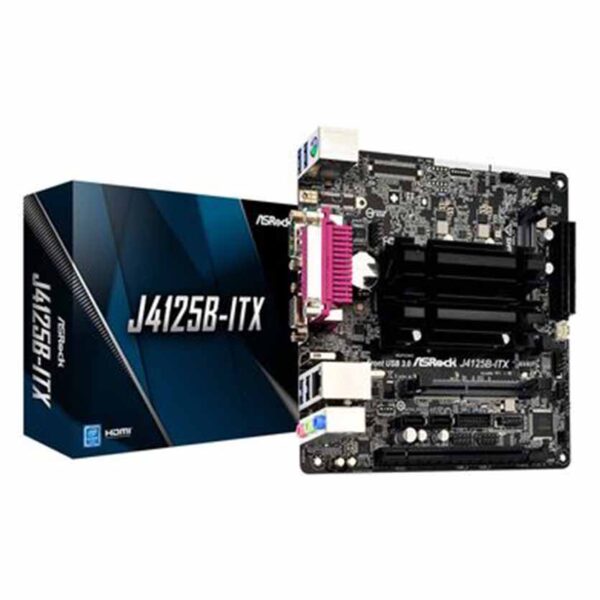 Motherboard J4125-ITX Ascork with celeron quad core