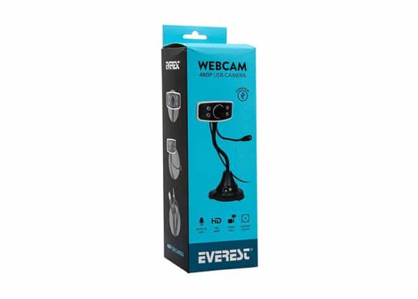 Everest webcam with microphone sc825 - Image 2