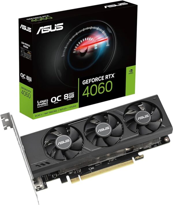 RTX 4060 LP BRK OC GDDR6 8GB 3Fan ASUS - Image 2