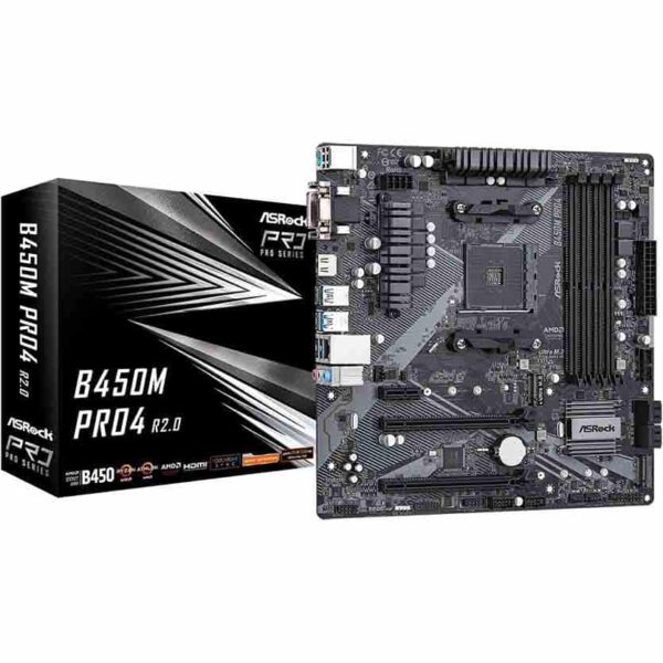 Asrock B450M Pro4 Motherboard AM4