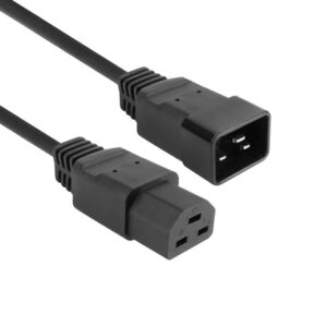 AK5359 2,5m C20/M TO C21/F POWER EXTENTION CABLE BLACK, ACT