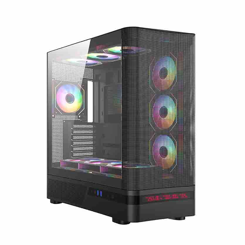 ML-1 VANQUISH MIDI TOWER BLACK