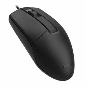 OP-330S SILENT CLICK WIRED MOUSE USB BLACK A4 TECH
