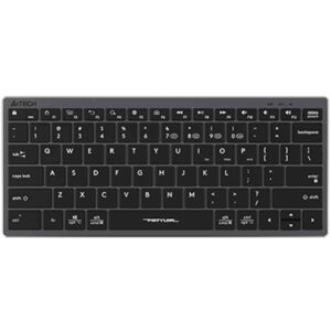 FBX51C GREY KEYBOARD FSTYLER COMPACT DUAL MODE BT/WIRELESS 2.4G A4TECH