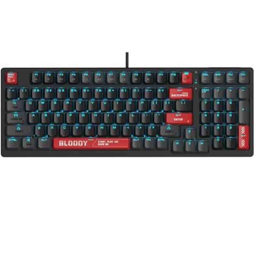 AT98 USB KEYBOARD ALPHA OPTICAL SWITCH BLACK/RED BLOODY A4 TECH