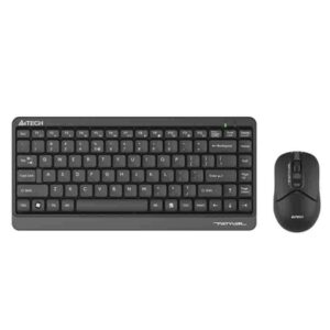 FG1112 FSTYLER COMBO WIRELESS COMPACT 2.4G DESKTOP SET BLACK A4TECH