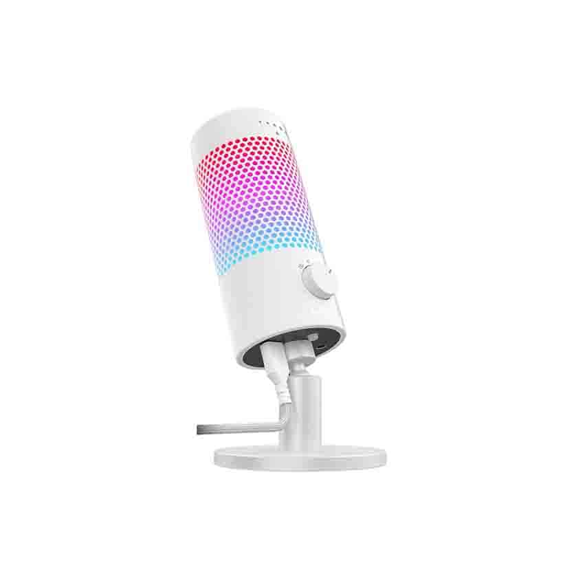 GM50 PRO WHITE USB MICROPHONE STREAMING RGB BLOODY A4TECH
