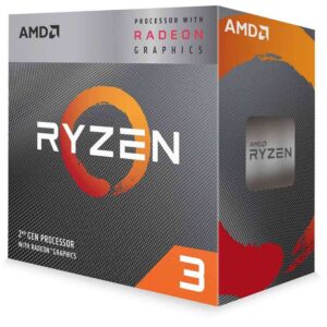 RYZEN 3 3200G 3.6GHZ QUAD CORE SKT AM4 CPU AMD