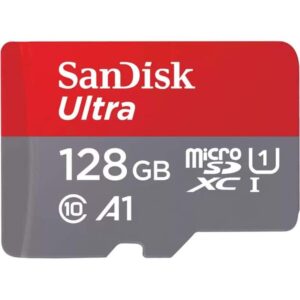 FLASH CARD SDSQUAB-128G-GN6MA MICROSDXC 140MB/s+ADAPTER SANDISK EXTREME