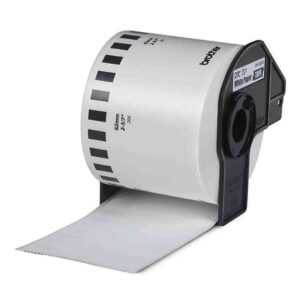 DK22205 62mm THERMAL PAPER BLACK ON WHITE BROTHER