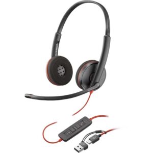C3220 HEADSET STEREO BLACKWIRE USB-C / A HP POLY