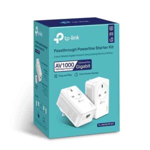 TL-PA7017P KIT AV1000 GIGABIT PASSTHROUGH POWERLINE STARTER KIT TP-LINK