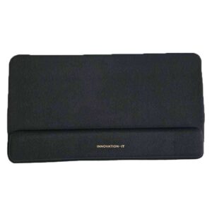 120844 MOUSEPAD BIG 465x260mm WITH KEYBOARD WRIST SUPPORT BLACK IT INNOVATION