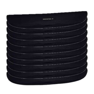 120845-10 10PCS KEYBOARD WRIST SUPPORT 490x90mm BLACK IT INNOVATION