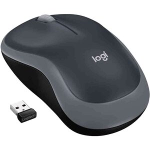 M185 MOUSE WIRELESS RF 2.4GHz COMPACT BLACK/GREY LOGITECH