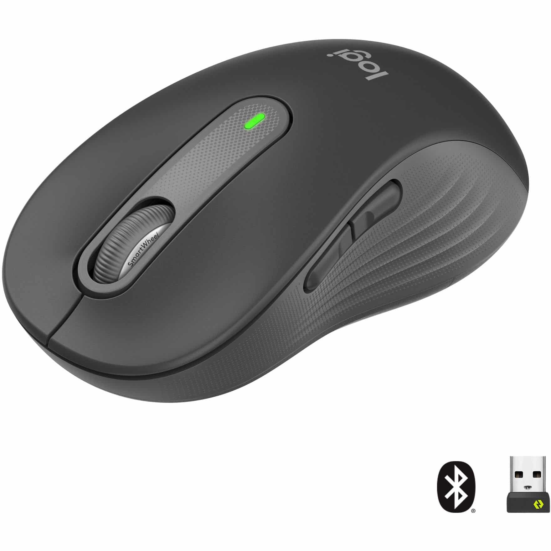 M650 SIGNATURE MOUSE WIRELESS RF+BT 4000DPI GRAPHITE LOGITECH