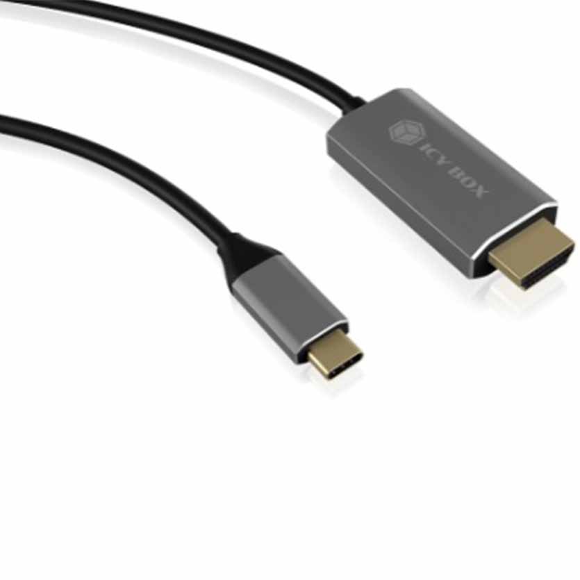 IB-CB020-C 1,8m USB-C 3.1 TO HDMI 4K CABLE ICYBOX