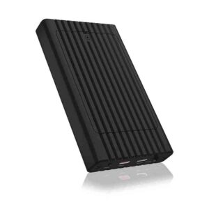IB-2817MCL-C31 ENCLOSURE FOR TWO NvMe SSDs WITH CLONE FUNCTION AND TYPE-C OR TYPE-A, ICYBOX