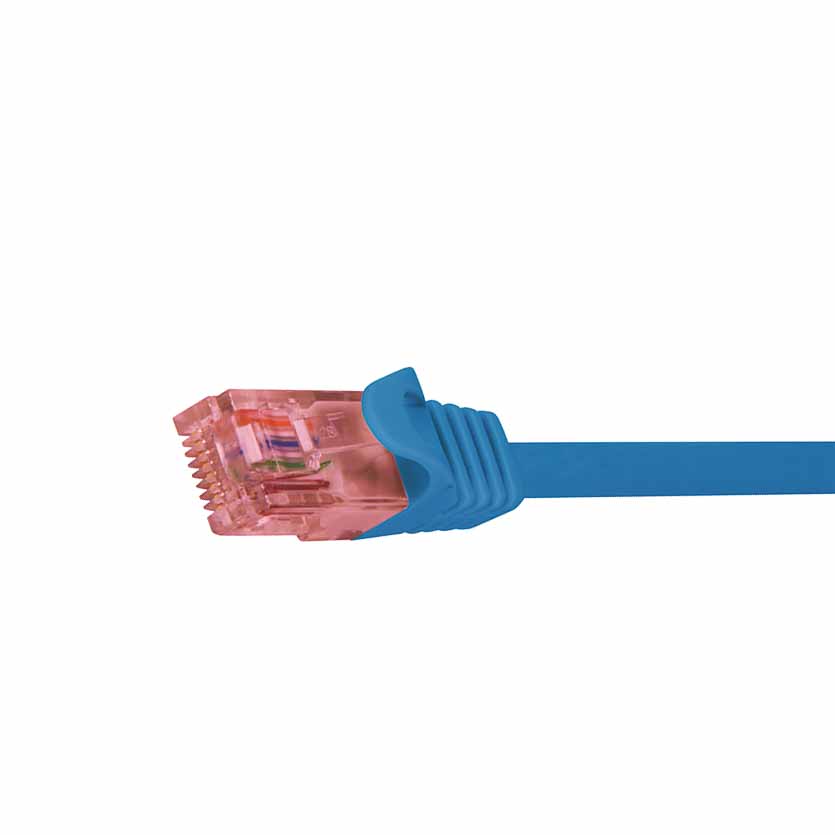 CQ2036U 1m Cat6 BLUE UTP PATCH CBL LOGILINK