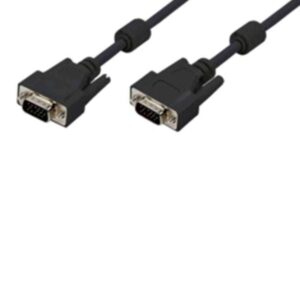 CV0001 1.8m M/M XGA MONITOR CBL BLK LOGILINK