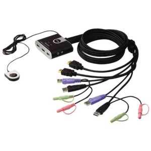 CS692 2-PORT KVM SWITCH USB HDMI W/AUDIO