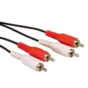 CA1040 5m AUDIO CONNECTION CBL RCA LOGILINK