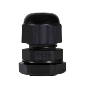 CG0M16B CABLE GLAND M16, SET WITH 10pcs., IP68, BLACK, LOGILINK
