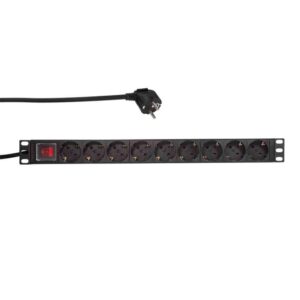 PDU9C02 19" CEE7/3 9 SOCKETS W/SWITCH  LOGILINK