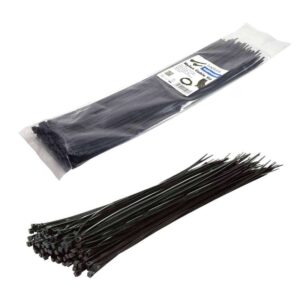 KAB0040B 400mm CABLES TIES INDUSTRIAL STANDARD BLACK LOGILINK