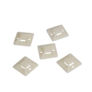 KAB0042 100pcs CABLE TIE MOUNTS 19x19 SELF-ADHESIVE LOGILINK