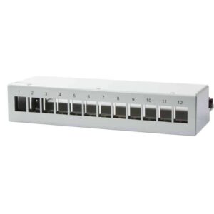 NK4052 KEYSTONE PANEL DESKTOP FOR 12 MODULES SHIELDED LOGILINK
