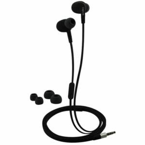 HS0042 STEREO IN-EAR HEADSET, WARER RESISTANT (IPX6), BLACK LOGILINK