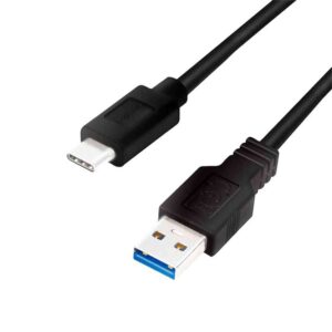 CU0171 3m USB 3.2 CABLE USB TYPE- C>A M/M BLACK LOGILINK