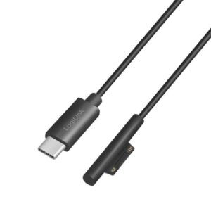 PA0224 1,8m USB-C 3.2 GEN1 M/M ANGLED CHARGING CABLE FOR MICROSOFT SURFACE LOGILINK