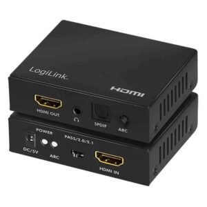 HD0055 HDMI AUDIO EXTRACTOR 2CH/5.1CH 4K/60Hz LOGILINK