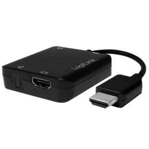 CV0106 HDMI AUDIO EXTRACTOR M/F +3.5mm +OTD, 2CH/5.1CH LOGILINK