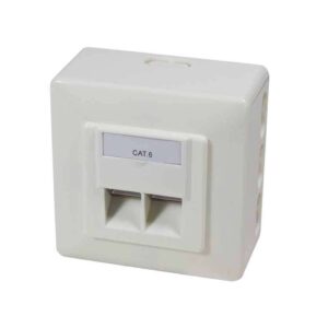 NP0006A CAT6 SURFACE MOUNTED BOX LOGILINK
