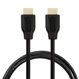 CH0045 7,5m HDMI 4K/30HZ A/M TO A/M BLACK FLAT CBL LOGILINK