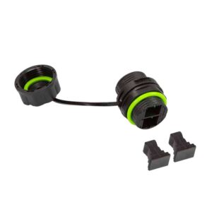 FA05SD1 WATERPROOF FIBER OPTIC DUPLEX SC CONNECTOR WITH DUST CAP LOGILINK