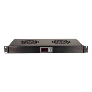FAU02FB 19"UNIT WITH 2 FANS, BLACK LOGILINK