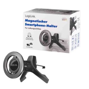 AA0167 SMARTPHONE AIR VENT HOLDER MAGNETIC 3POINT LOGILINK