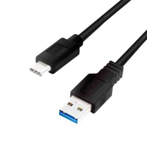 CU0169 1.5m USB 3.2 Gen1 TYPE-C CABLE, C/M TO USB-A/M, BLACK, LOGILINK