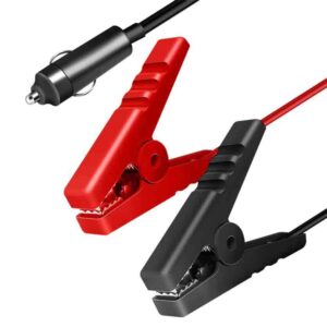 CP0400 2m CIGARETTE LIGHTER EXTENTION TO ALLIGATOR CLIP BLACK/RED LOGILINK