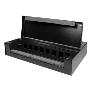 NP0091 CONSOLIDATION POINT BOX 8/12 PORT BLACK, LOGILINK