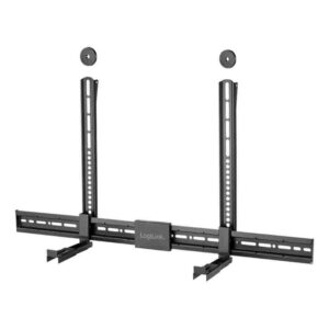 BP0205 UNIVERSAL SOUNDBAR MOUNT 86-155mm DEPTH, BLACK LOGILINK