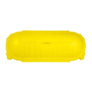 LPS217 WEATHERPROOF OUTDOOR CABLE PROTECTION BOX IP44 YELLOW LOGILINK