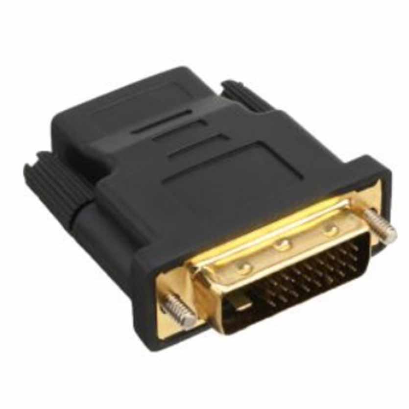 17660P HDMI TO DVI ADAPTER FEMALE / MALE GOLD PLATED, 4K2K INLINE