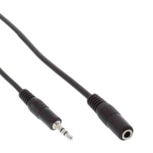 99933 STEREO CBL 3.5mm M/F 3m INLINE
