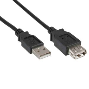34605B USB2.0 EXT CBL 5m A-A BLK INLINE